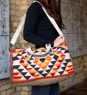 Handmade Ethnic  carpet Bag weekender bag women